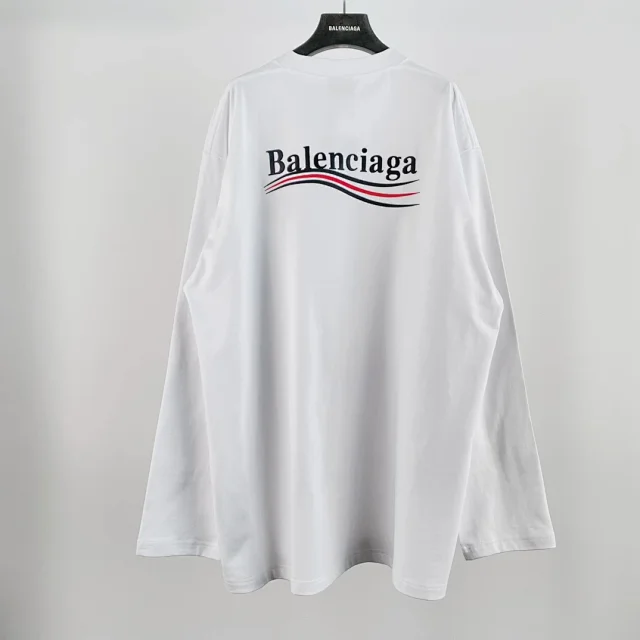 Balenciaga Long white T-Shirt